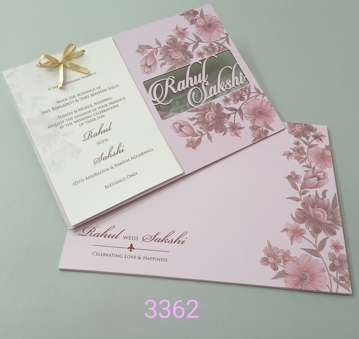 Pressed Blossoms - Pink